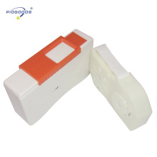 Limpador de Cassete de Fibra Óptica PGCLEB1 CLE-BOX para Conector LC / SC / FC / ST / MU / D4 / DIN (500 limpas)